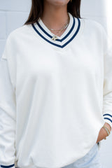 The Vintage V-neck Sweater