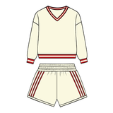 Cream and Crimson
