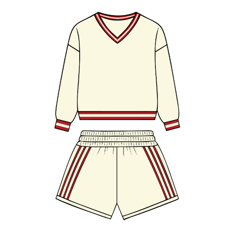 Cream and Crimson