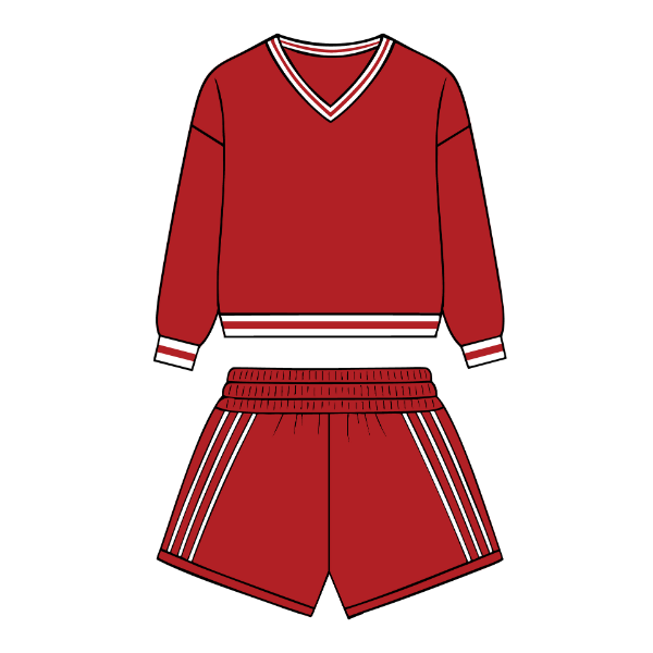Crimson and White