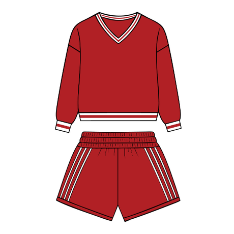 Crimson and White