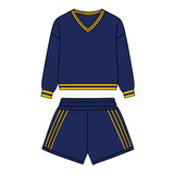 Navy and Mustard