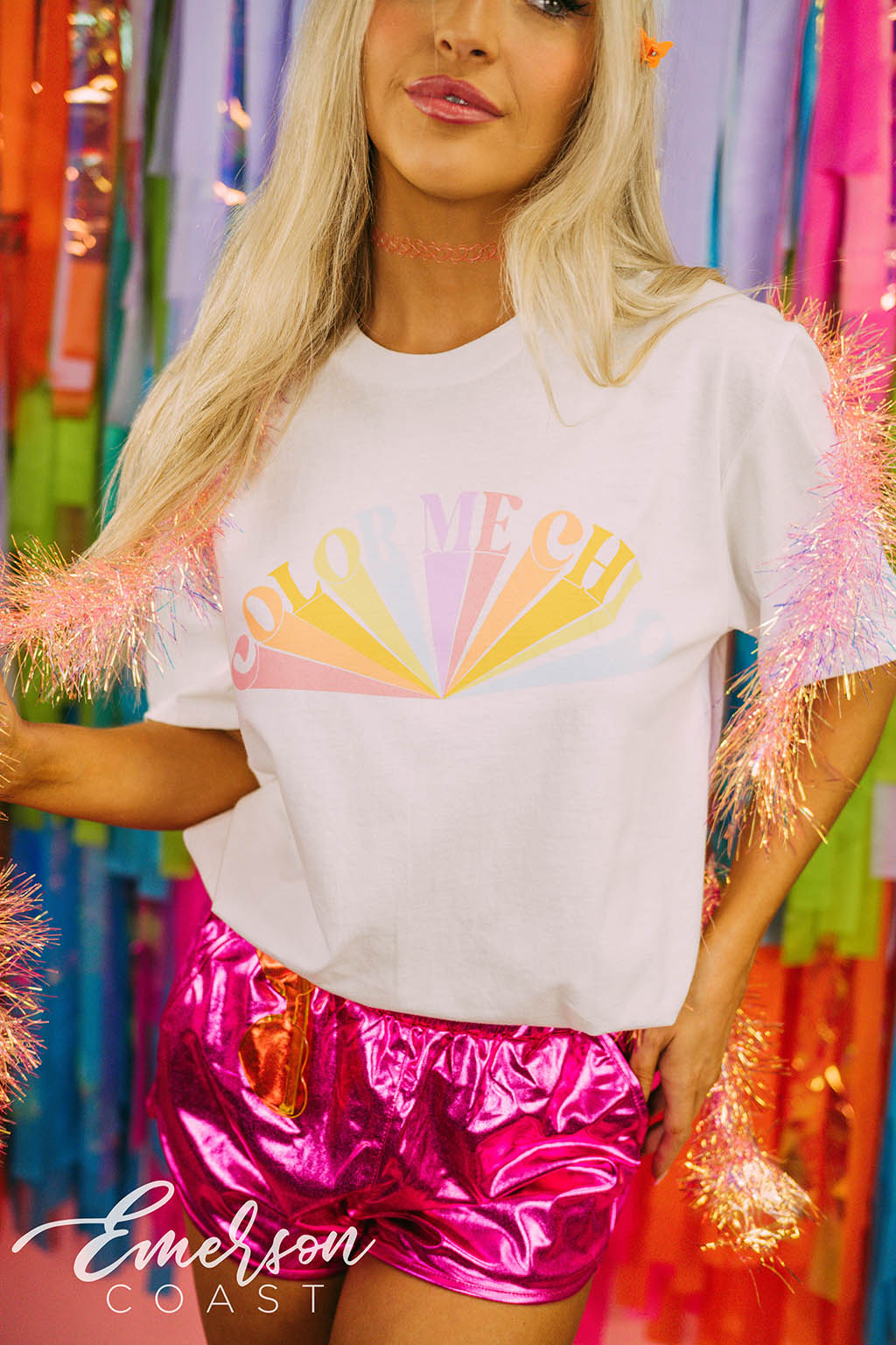 Chi Omega Bid Day Color Me Chi O Tee