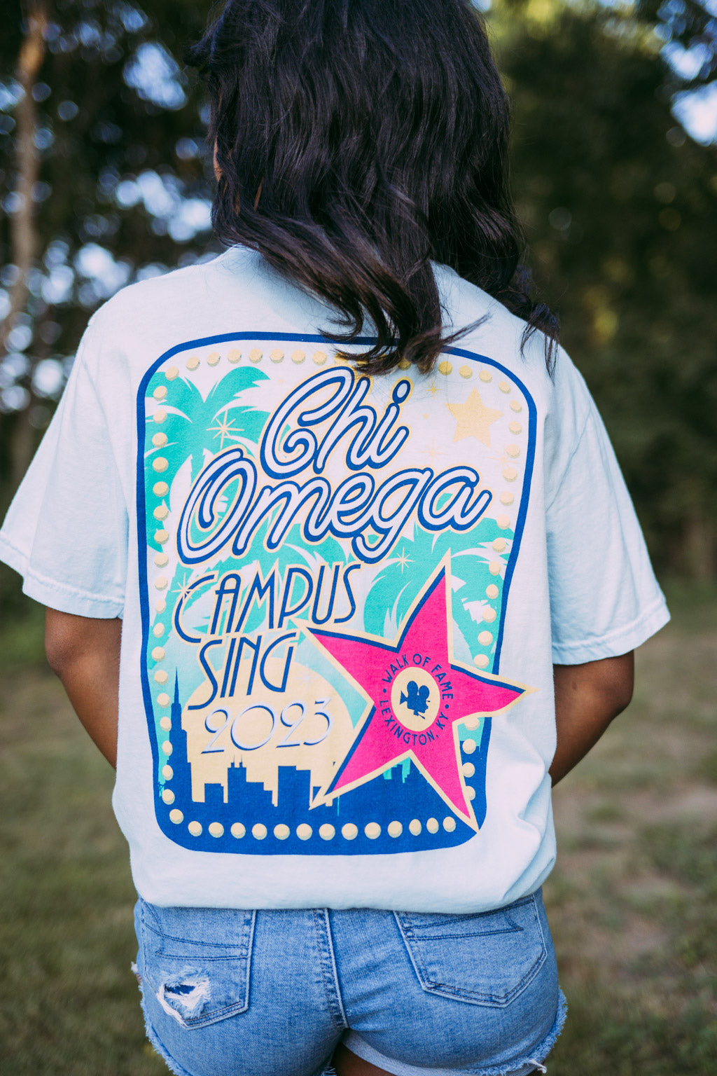 Chi Omega Campus Sing Tshirt