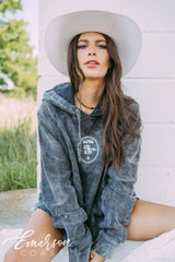Alpha O Yeehaw Cord Hoodie