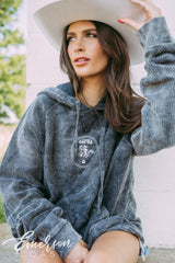 Alpha O Yeehaw Cord Hoodie