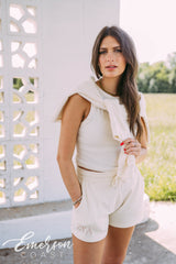 Zeta Tau Alpha Matching Ivory Set