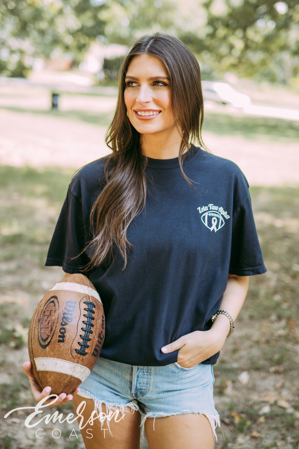 Zeta Tackle for a Cure Tshirt
