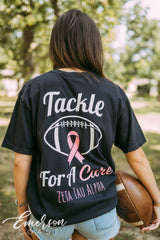 Zeta Tackle for a Cure Tshirt