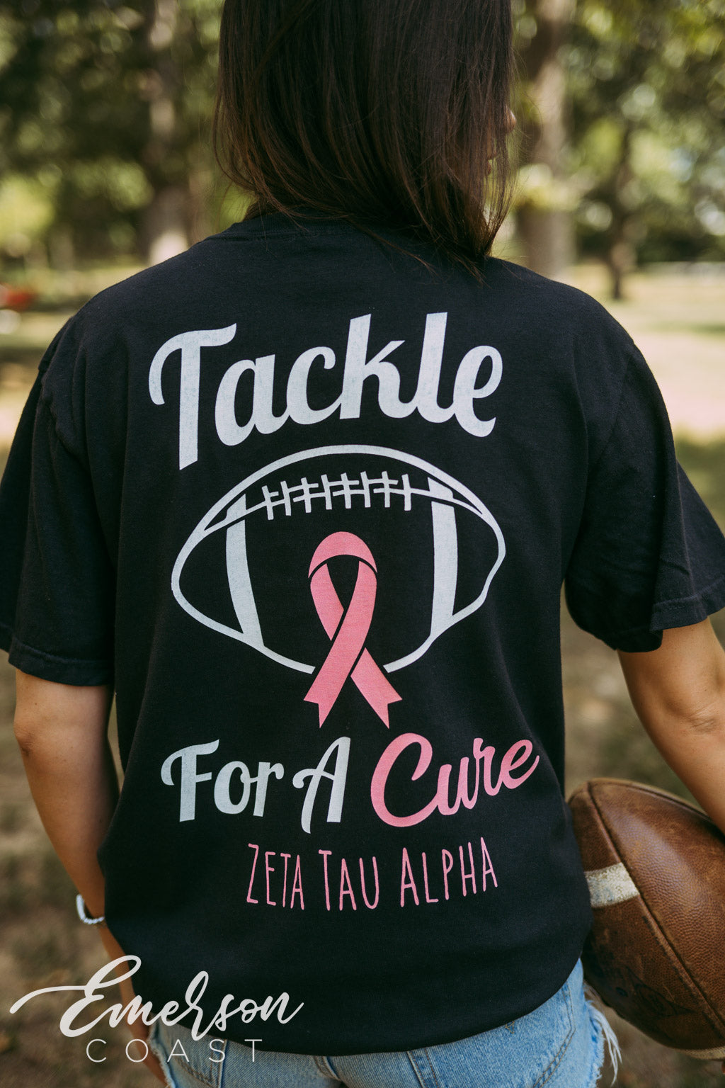 Zeta Tackle for a Cure Tshirt