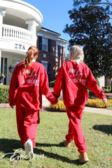 Zeta Bright Red Lucky Matching Set