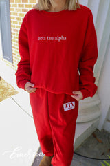 Zeta Bright Red Lucky Matching Set