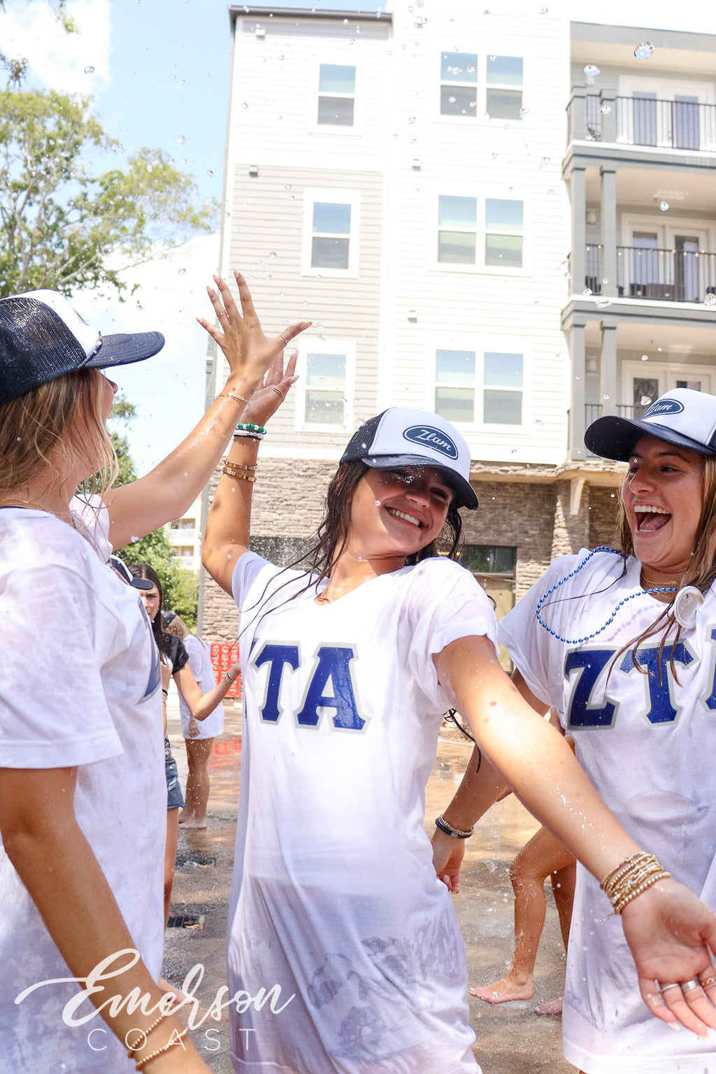 Zeta Tau Alpha Clemson University Built Zeta Tough Bid Day Tee