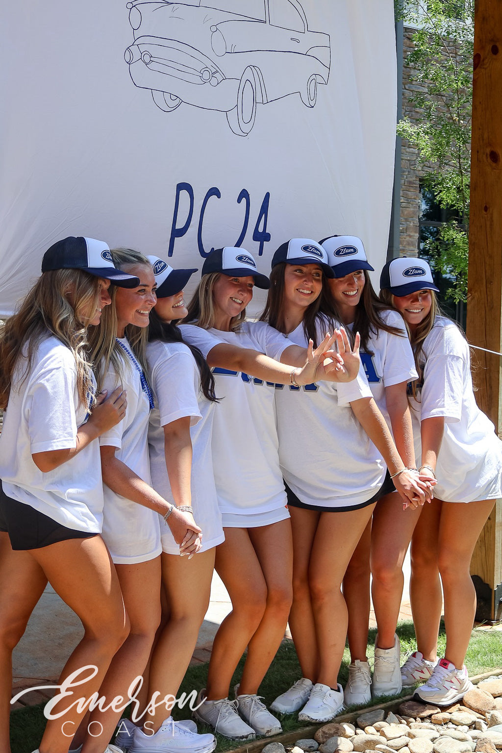 Zeta Tau Alpha Clemson University Built Zeta Tough Bid Day Tee