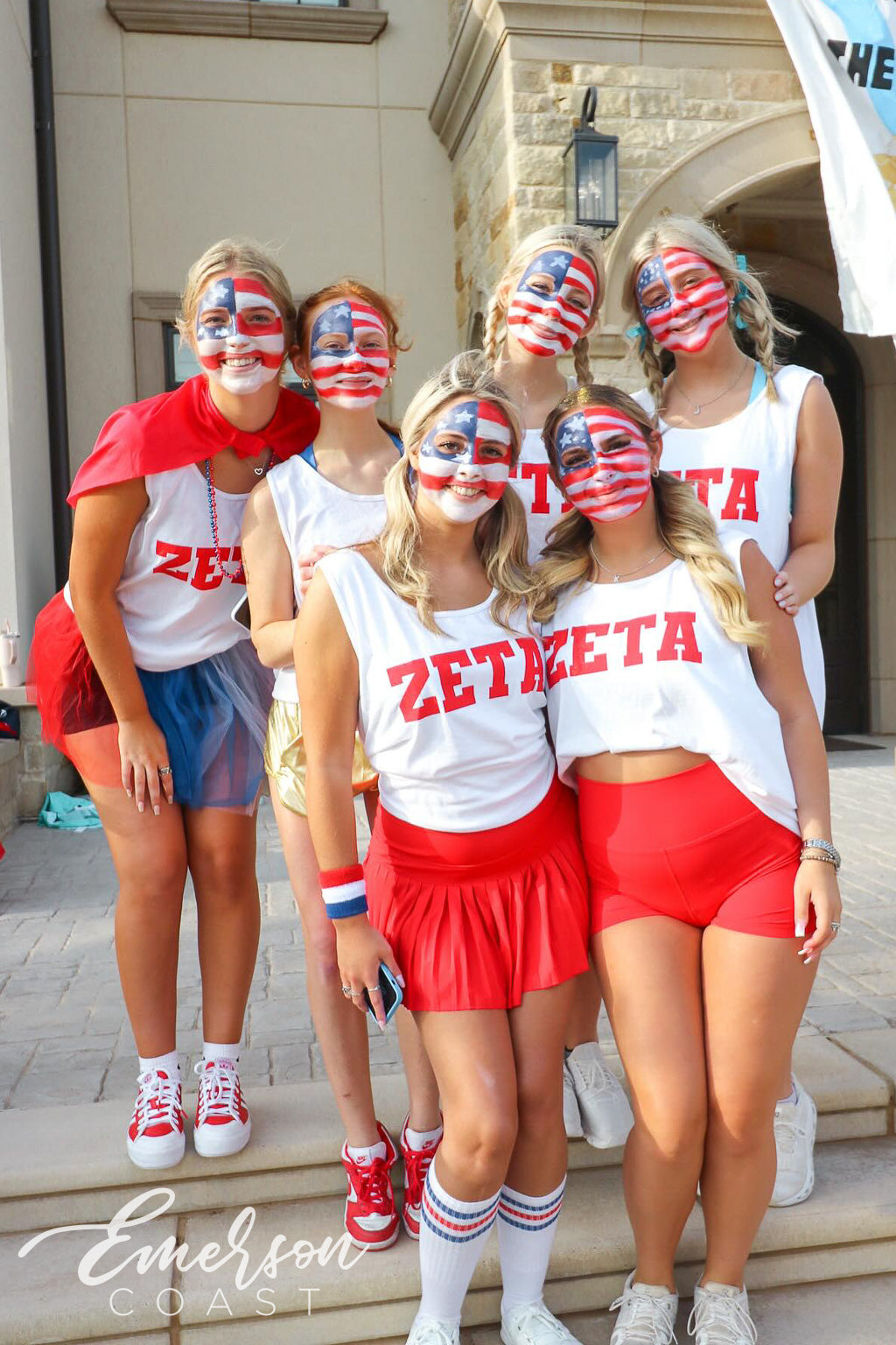 Zeta Tau Alpha Texas Tech University Going For Gold Work Week Tank