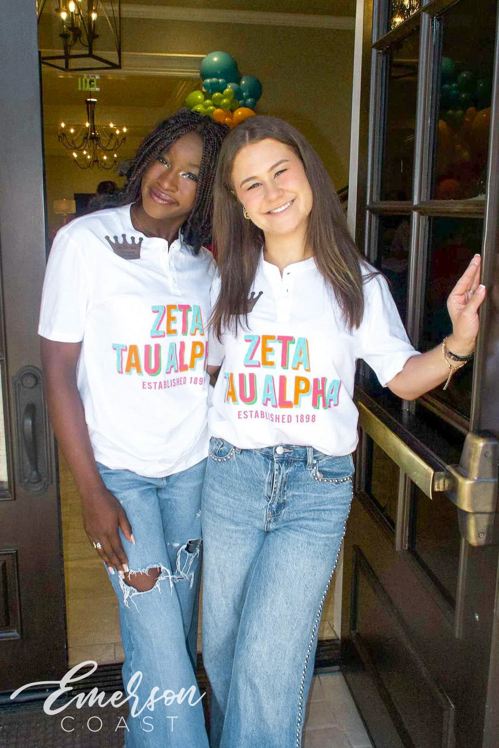 Zeta Tau Alpha Texas Tech University Bold Recruitment Henley