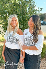 Zeta Tau Alpha Texas Tech University Chapter House Slouchy Tee
