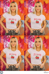 Cherry Bomb Bid Day Baby Tee