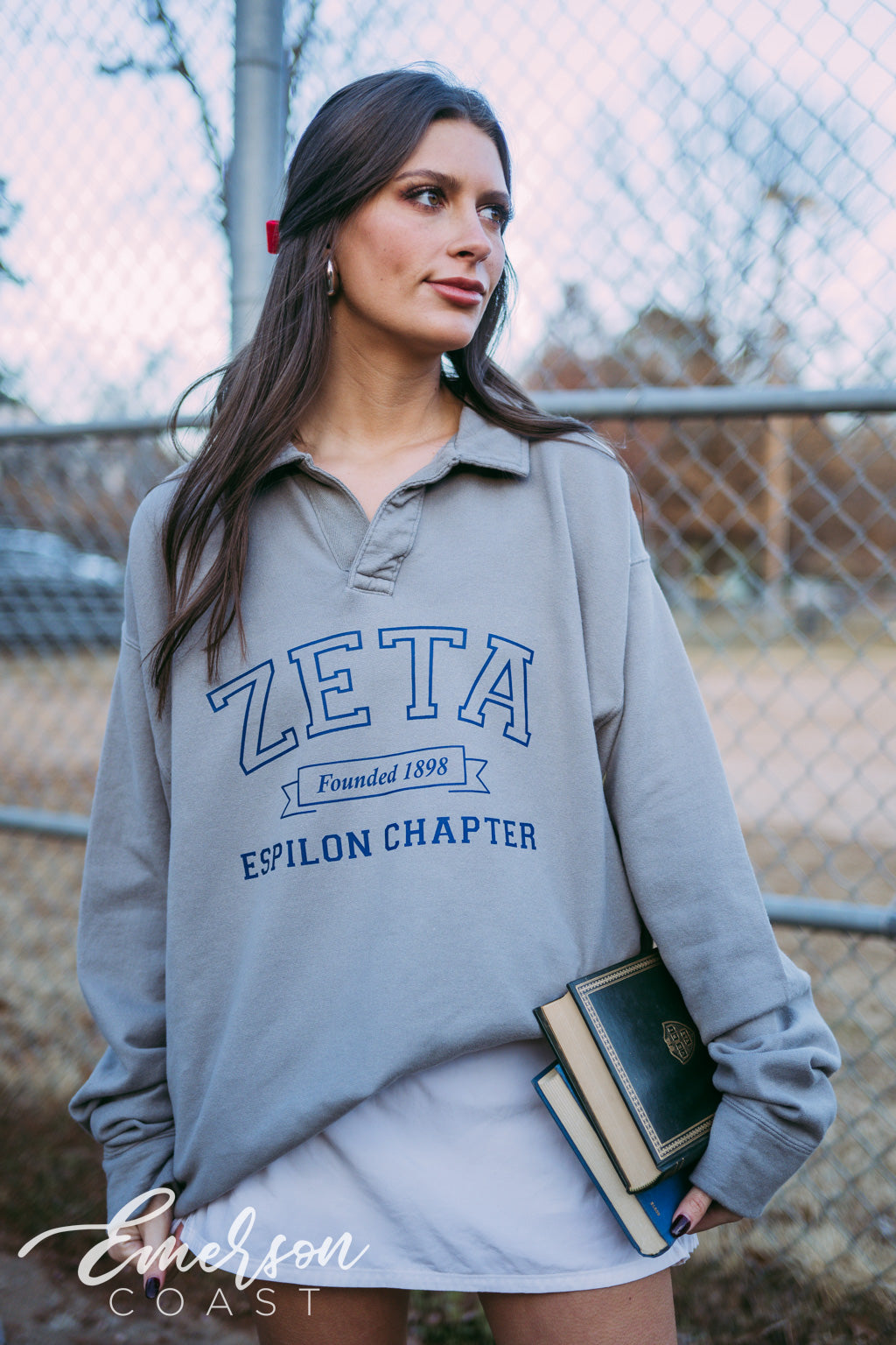 Zeta Tau Alpha Founded 1898 Collared Crew