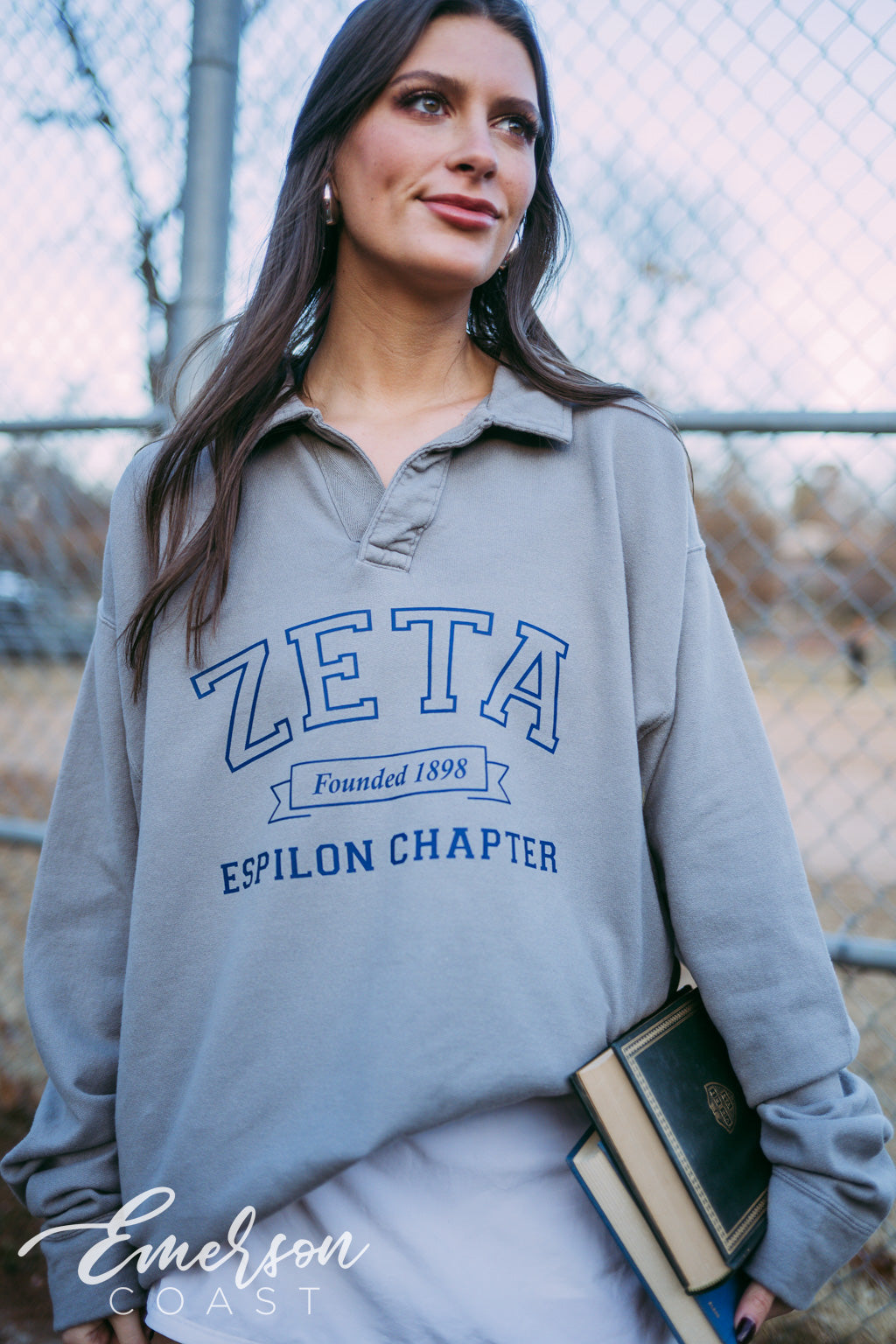 Zeta Tau Alpha Founded 1898 Collared Crew
