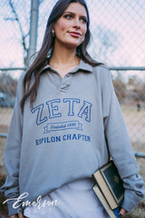 Zeta Tau Alpha Founded 1898 Collared Crew