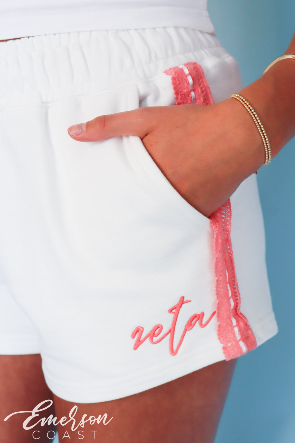 Emerson Coast Signature Lace Trim Tank Set