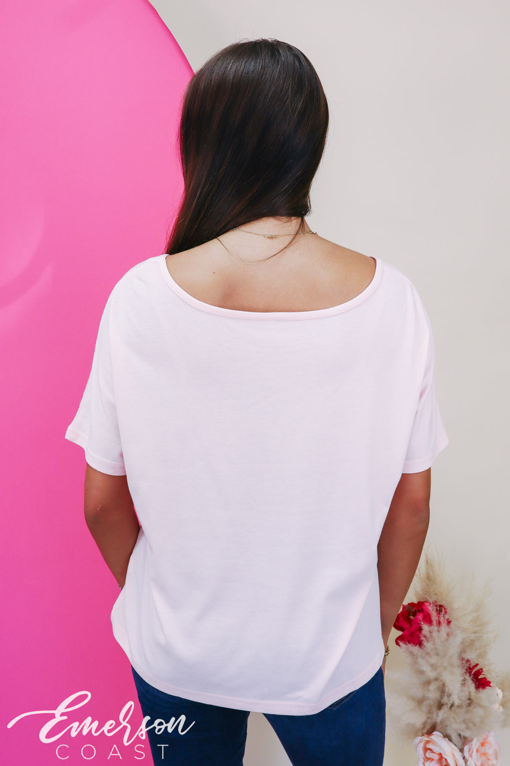 Zeta Tau Alpha Script Recruitment Slouchy Tee