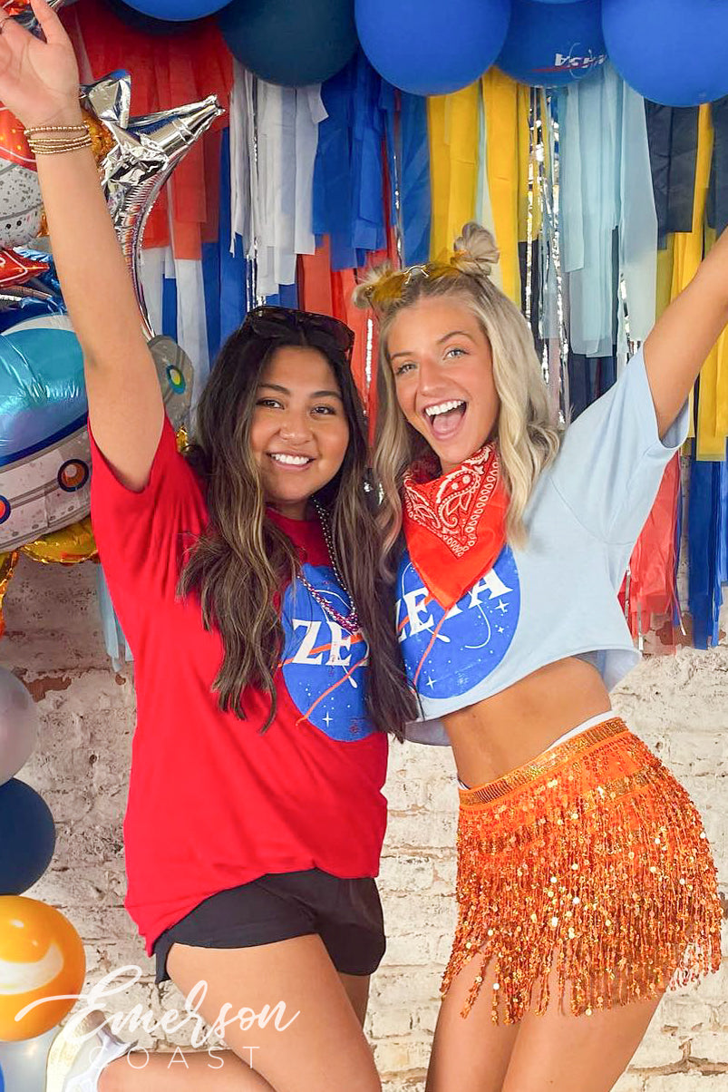 Zeta Tau Alpha Houston We Have Our Zetas Bid Day Tee