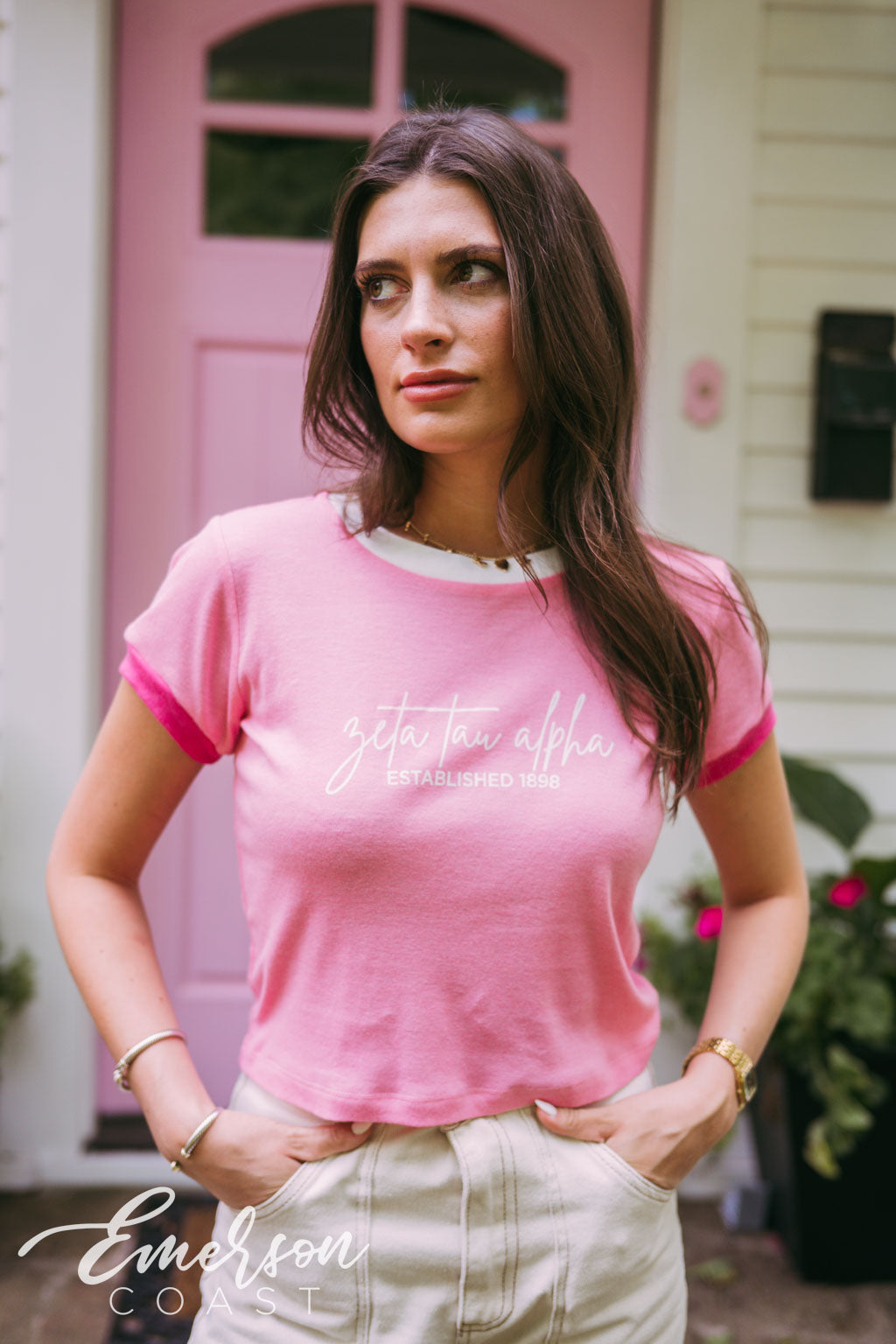 Zeta Tau Alpha Recruitment Frenchy Tee