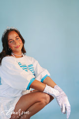 Zeta Striped Greek Letter Jersey