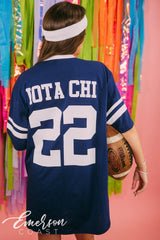 Zeta Football Bid Day Jersey Tee