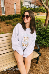 Zeta Tau Alpha PR Bear Crewneck