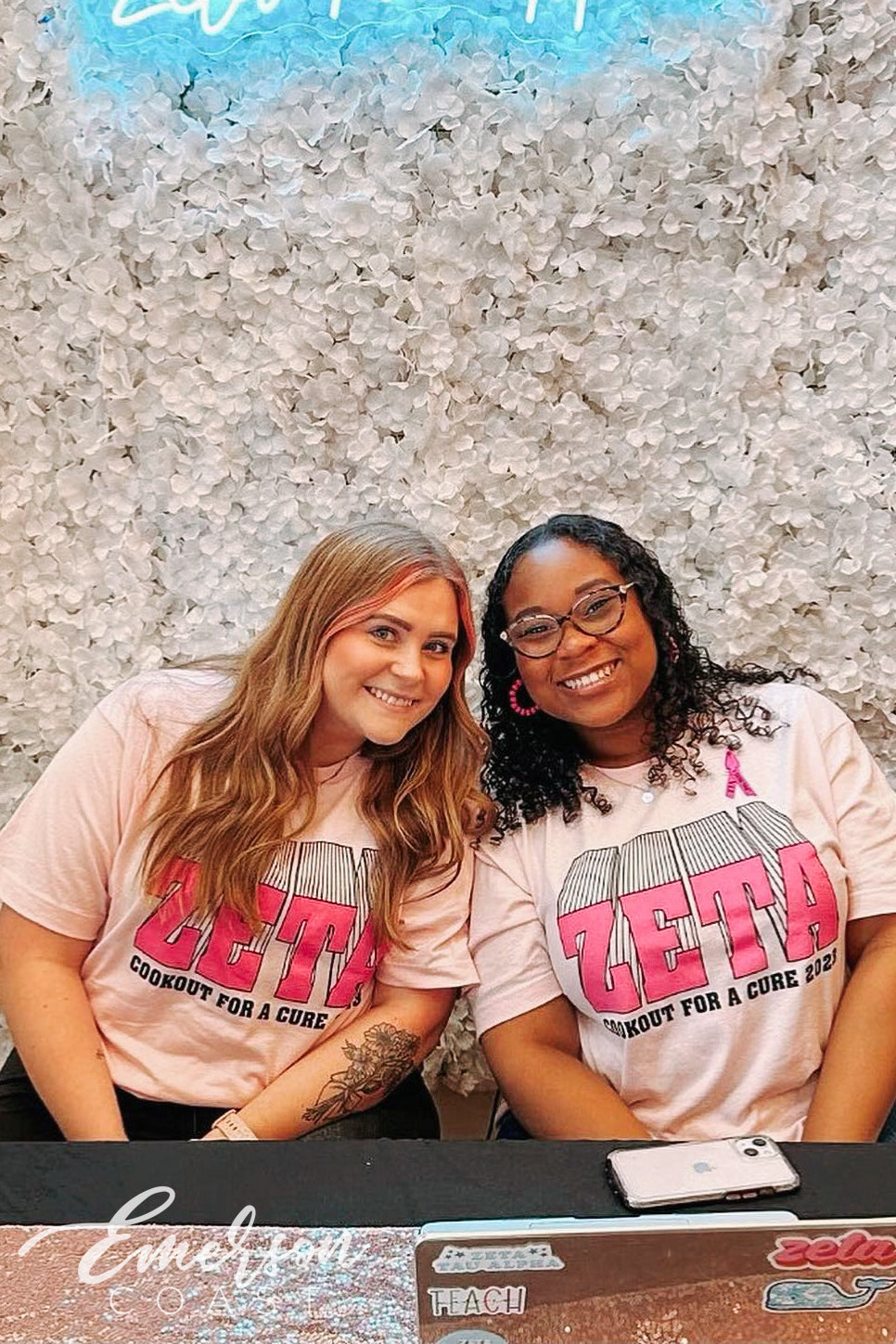 Zeta Cookout for a Cure Tee