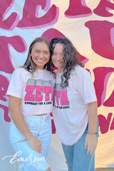 Zeta Cookout for a Cure Tee
