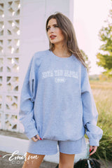 Athletics Oversized Crewneck