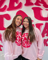 Zeta Tau Alpha Think Pink Crewneck