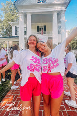 Zeta Tau Alpha Think Pink Philanthropy Slouchy Tee