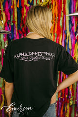 Alpha Delta Pi Black Diamond Pearl Formal Tee