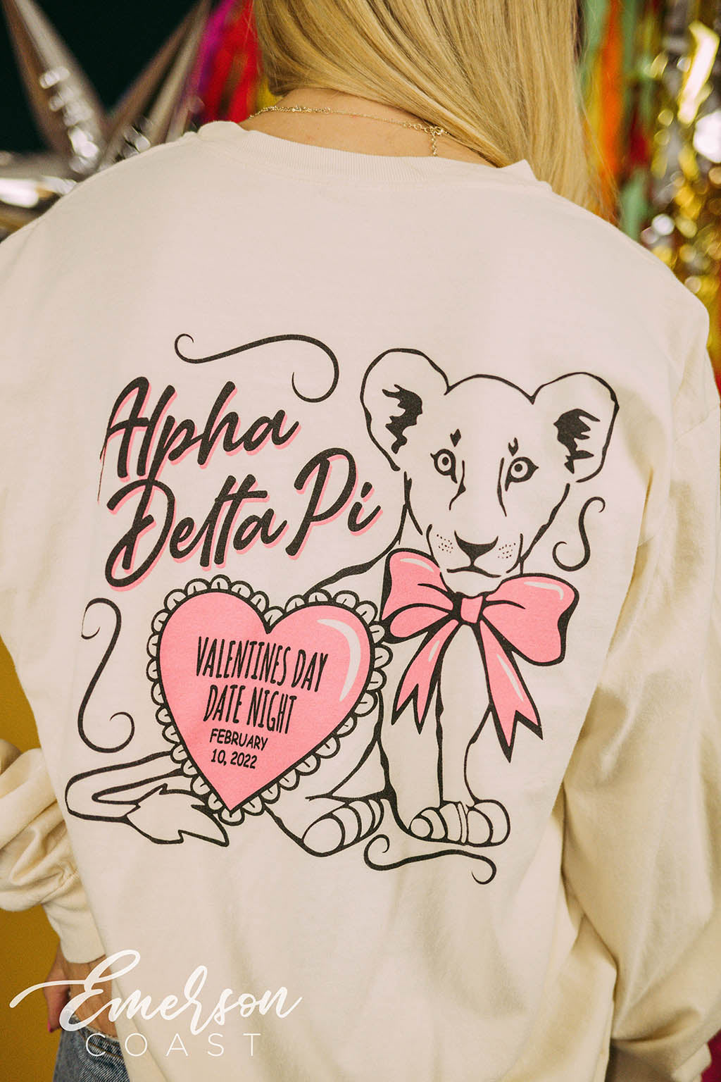 Alpha Delta Pi Valentines Date Party Tee