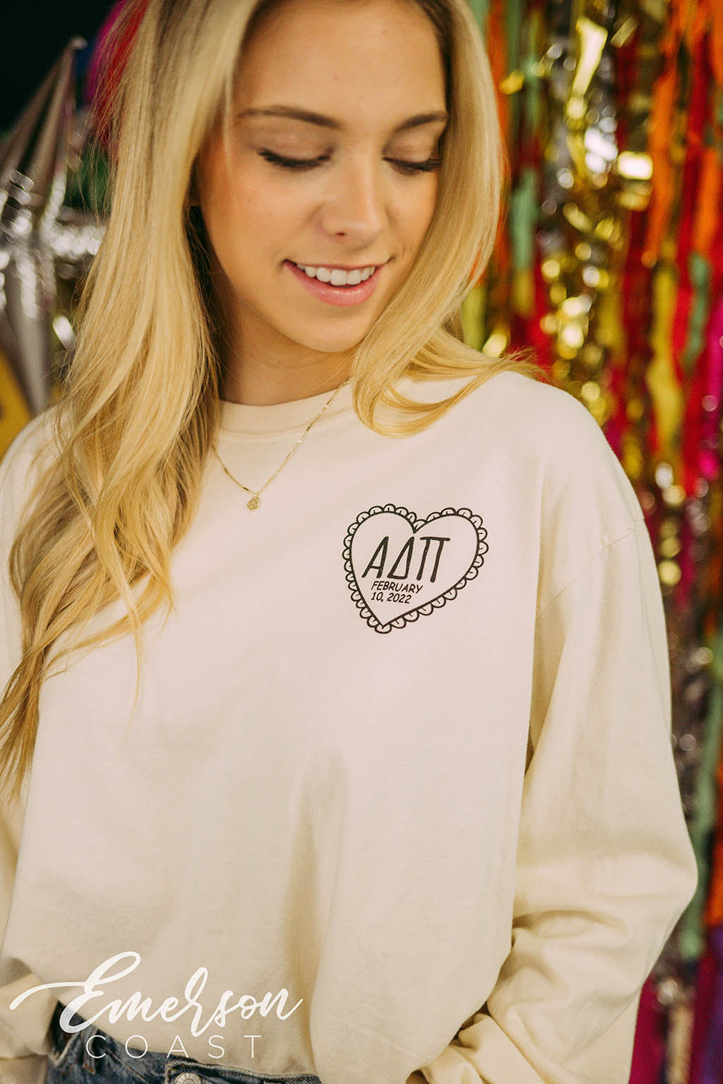 Alpha Delta Pi Valentines Date Party Tee