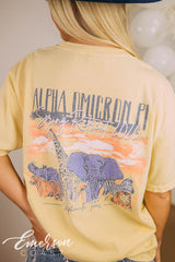 Alpha Omicron Pi Spring Retreat At The Zoo Tee