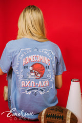 Alpha Chi Omega Helmet Homecoming Tshirt