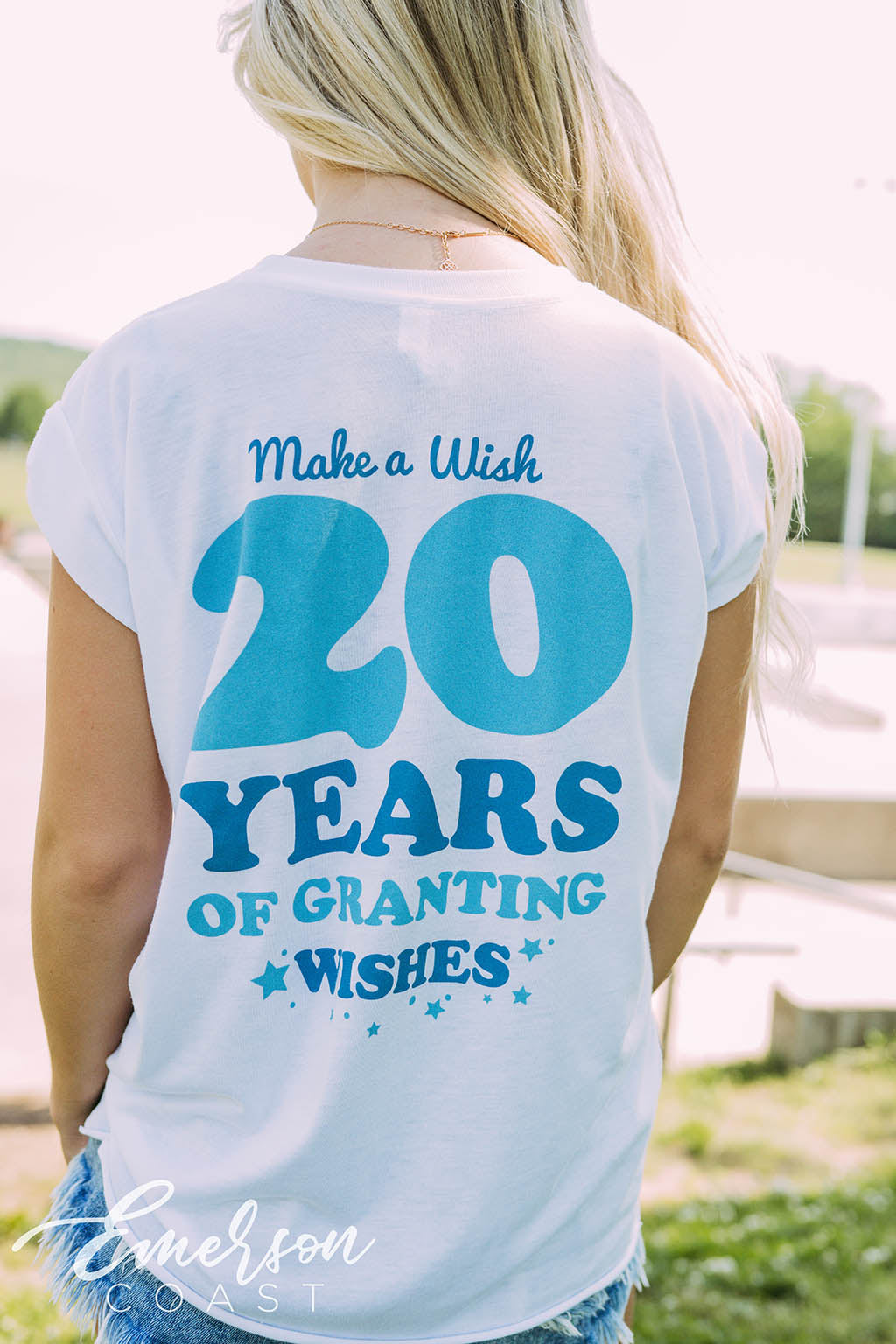 Chi Omega Philanthropy Granting Wishes Tee
