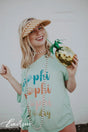 Pi Phi Under The Sea Bid Day Tee