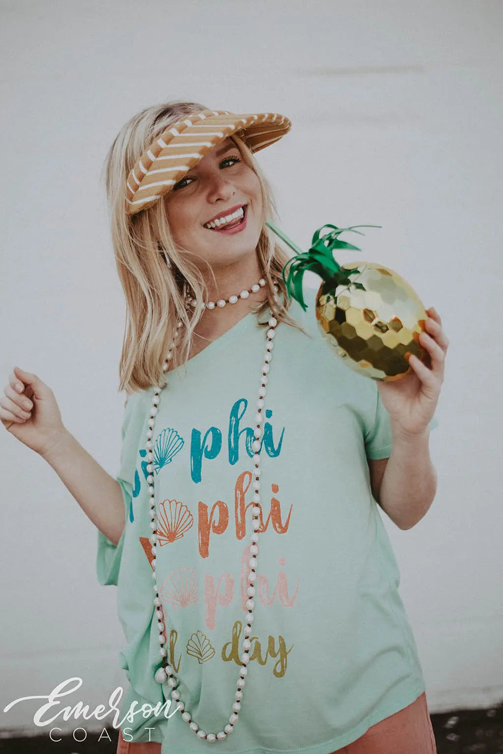 Pi Phi Under The Sea Bid Day Tee