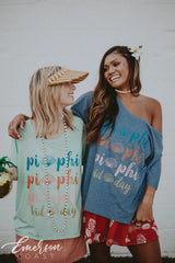 Pi Phi Under The Sea Bid Day Tee