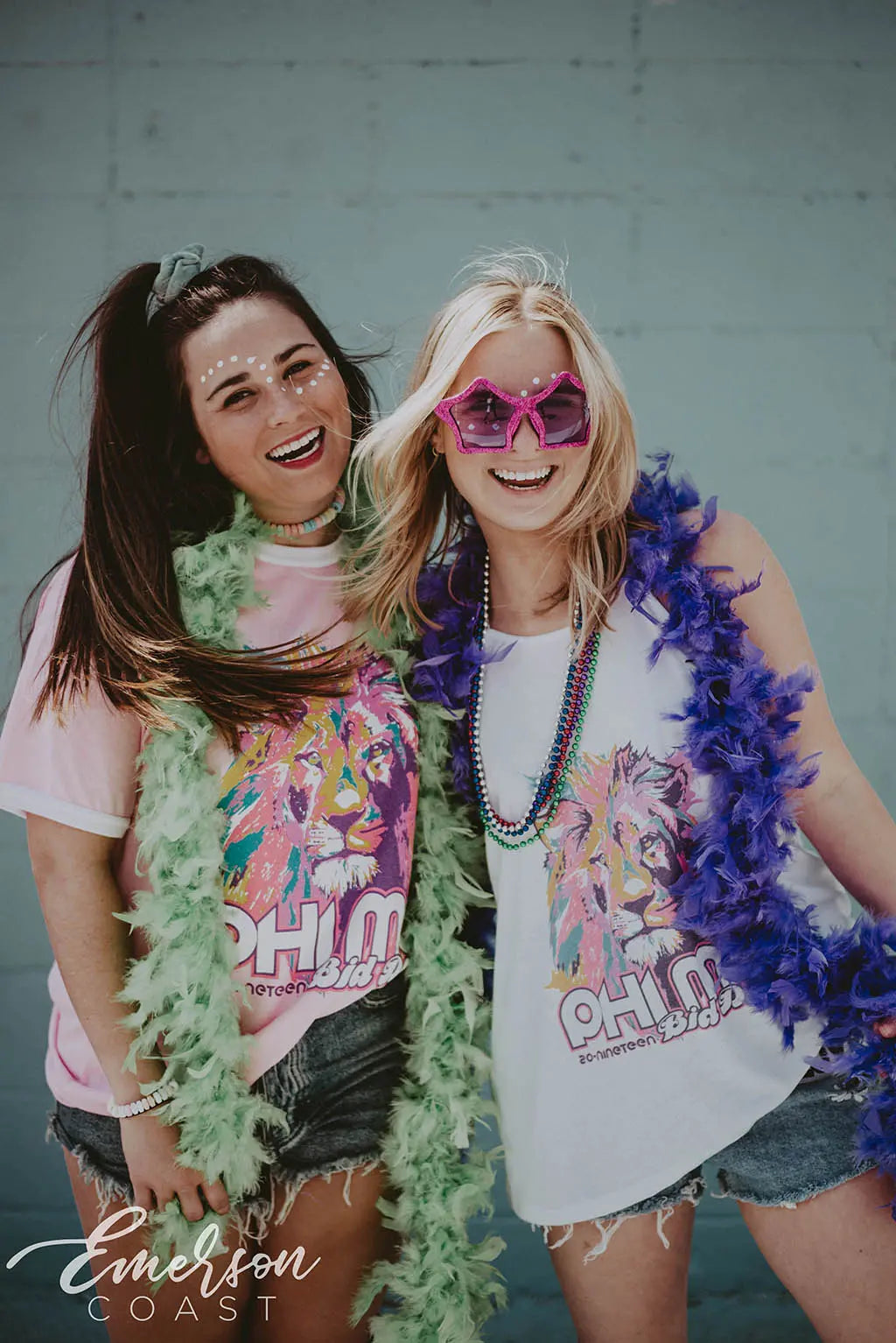 Phi Mu Pop Art Bid Day Tee