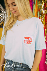 Kappa Alpha Theta Crawfish For Casa Tee