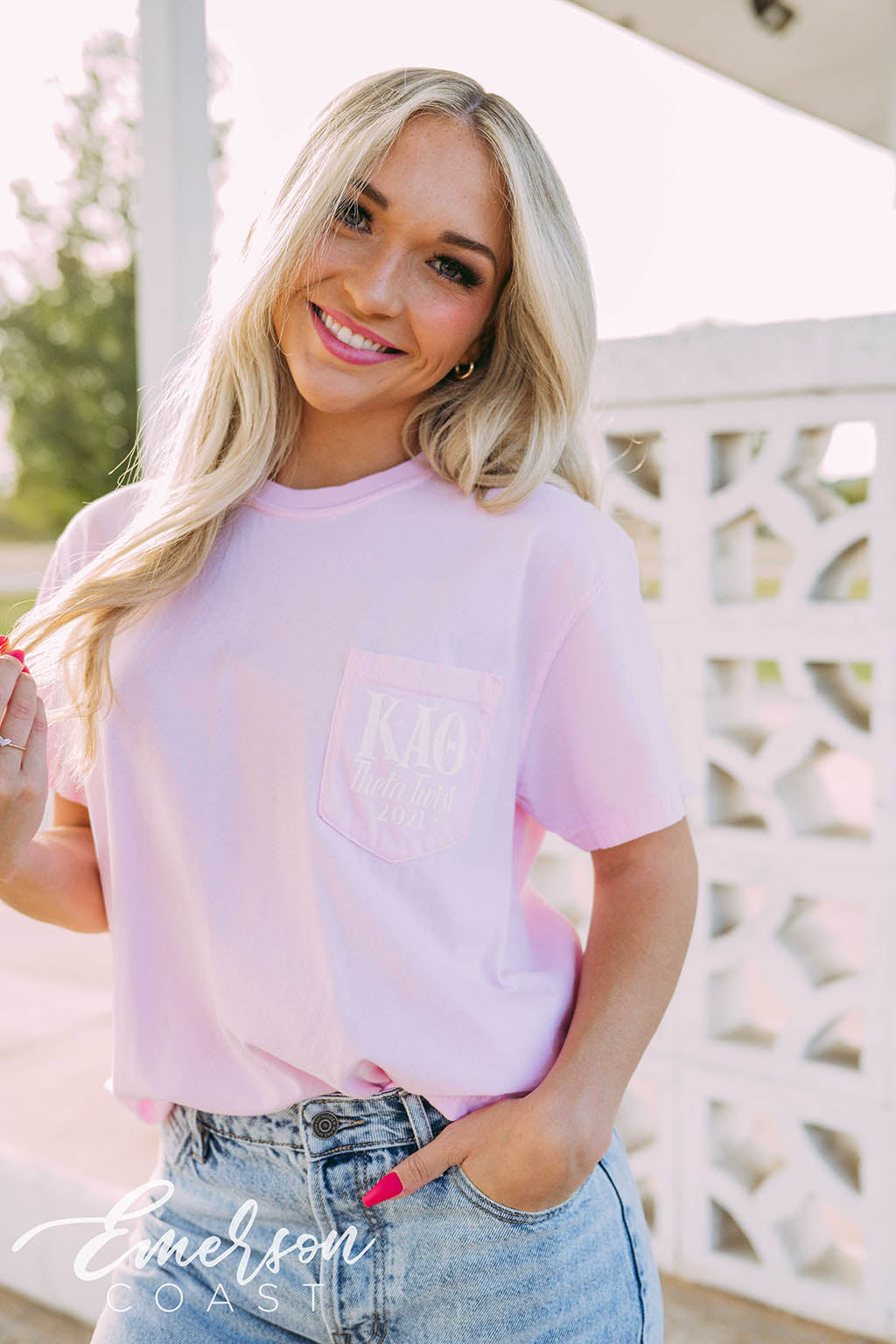 Kappa Alpha Theta Social Twist Tee