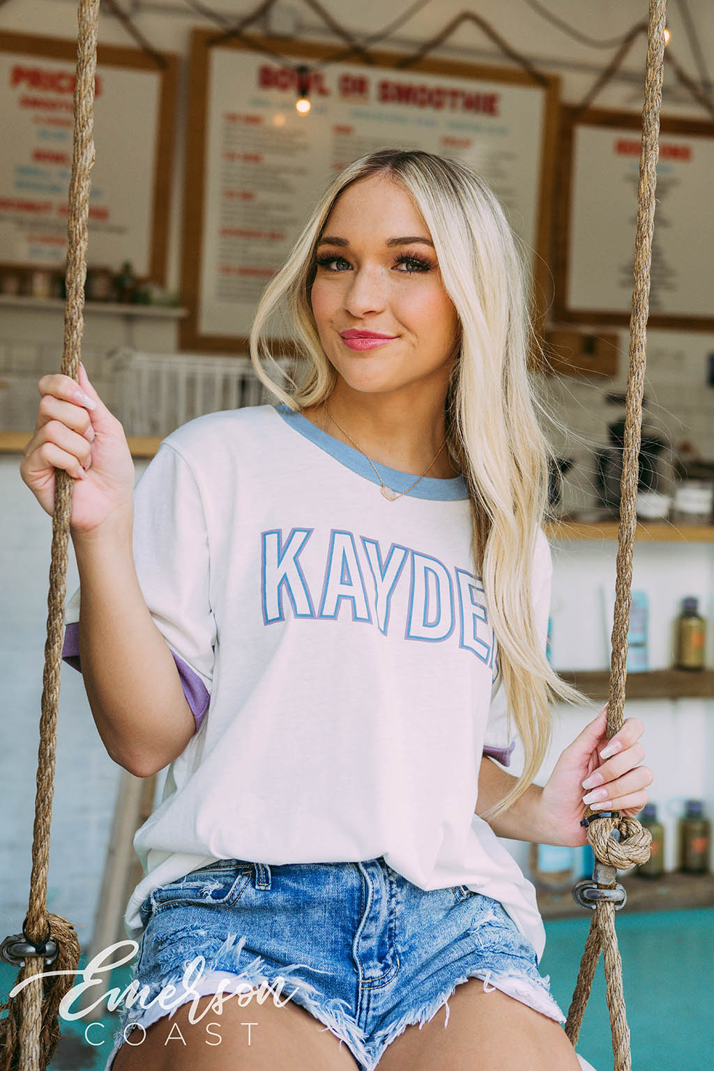 Kappa Delta PR Colorblock Ringer Tee